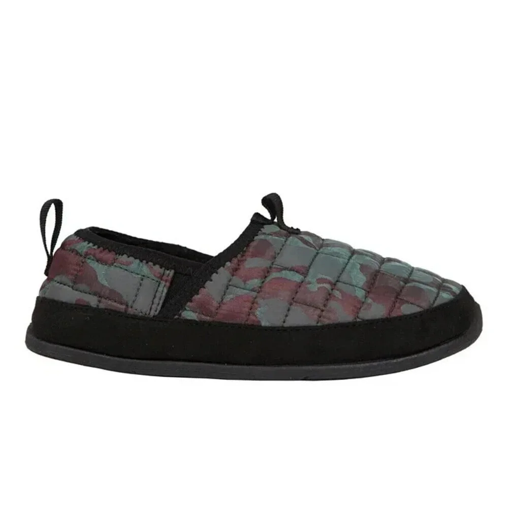 Deer Stags Lil Yuma Slippers Kids 12 Red Camo Quilted Round Toe Slip On JOBB1698